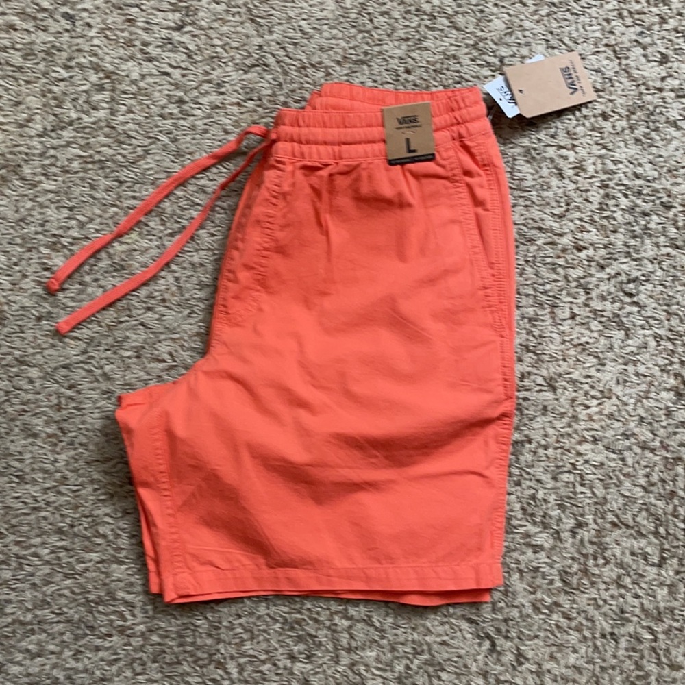 Vans men’s orange Range shorts - Picture 5 of 7